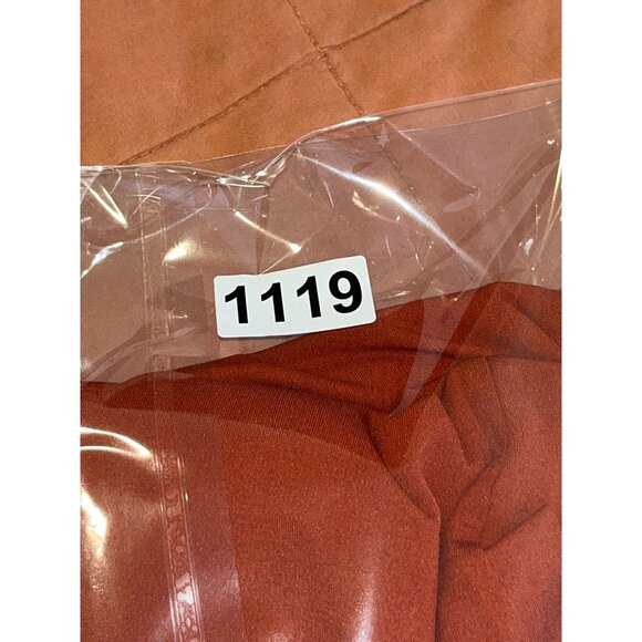 Eileen Fisher Womens XL Rust Silk Sleeveless Tank Top Scoop Neck Casual Wear Lig - Picture 8 of 8